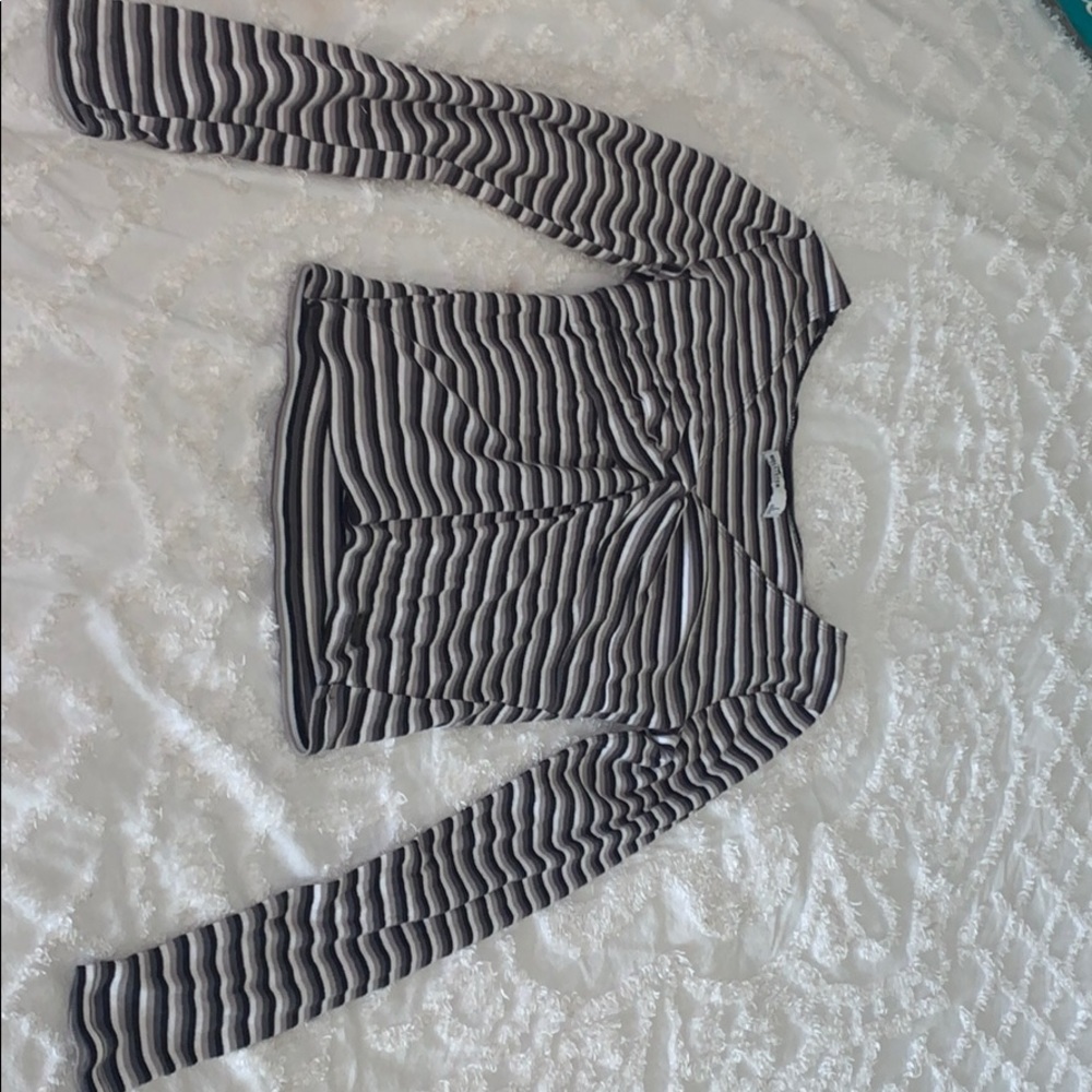 Hollister striped long sleeve